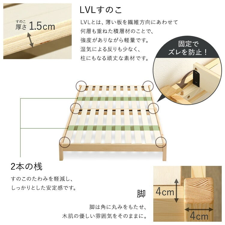2分で完成！組立簡単 【Trans-トランズ-】(ダブル)