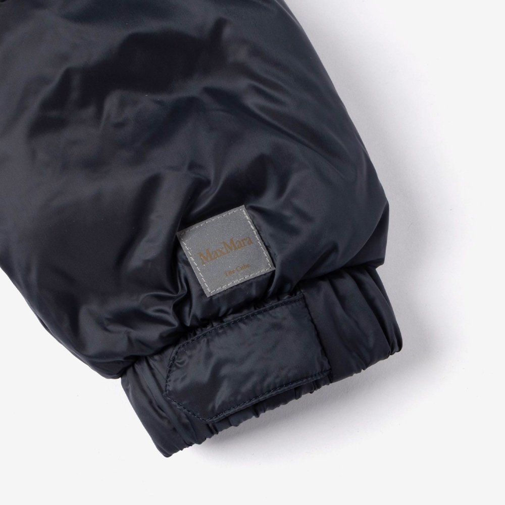 マックスマーラ Max Mara THE CUBE ザ キューブ SEIA Roomy puffer jacket in water repellent plain セイA テクニカル キャンバス ダウンジャケット 2629486085600 レディース アウター