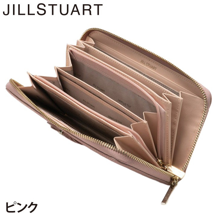ジル スチュアート 財布 長財布 レディース 牛革 ミスティ ラウンドファスナー 大容量 ギフト JILL STUART