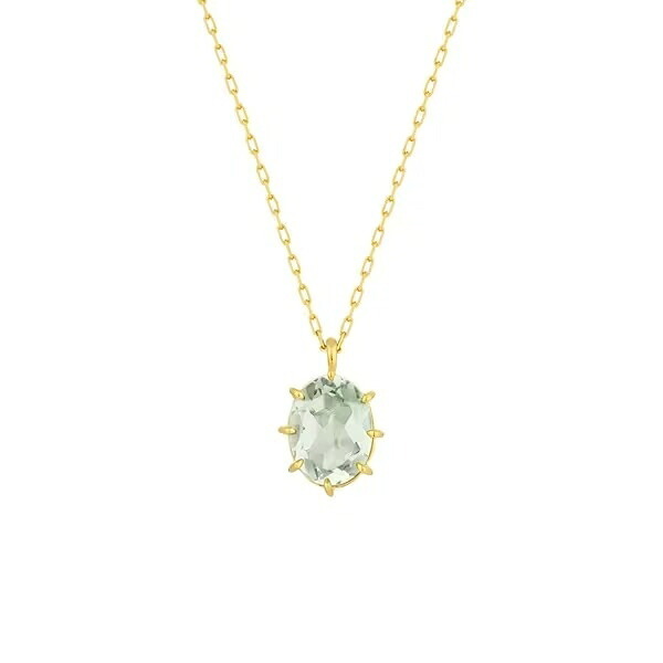【無料ラッピング】  ヨンドシー 4℃ EAU DOUCE４℃ Summer Collection K18イエローゴールド ネックレス クォーツ グリーンアメシスト  ブランド 正規品 新品 ギフト プレゼント 人気 おすすめ 誕生日 記念日 クリスマス 送料無料