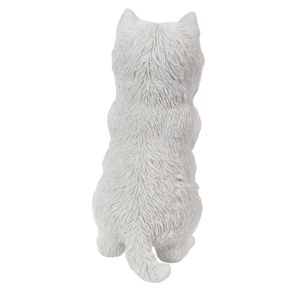 置物 woobia ウービア 犬 ウエストハイランド おねだりホワイトテリア 白 高さ21.5cm ウェスティ 白い犬 リアル 本物そっくり イギリス生まれ 職人手彩色 縁起物 戌年 玄関 インテリア 新築祝い 引っ越し祝い 開店祝い 出産祝い 誕生日 お祝い ギフト プレゼント 犬好き