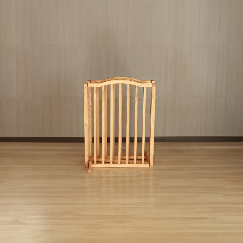 ペットフェンス giocoso 完成品 パイン材 天然木 ライトブラウン・ホワイト W58×D2.2×H75cm/1枚x3枚隙間:約4.7cm ペットゲート 犬 猫 柵 ペット用品 ライトブラウン ホワイト おしゃれ 新生活