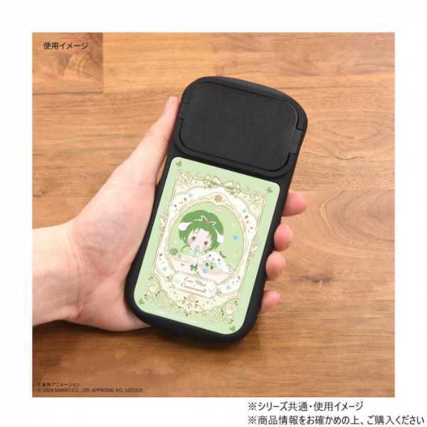iPhone15 iPhone14 ケース プリキュア5GoGo サンリオ コラボ ハイブリッドガラスケース ミルキィローズ スマホケース 耐衝撃 カバー カメラ保護 スタンド機能 ストラップホール付 キャラクター グッズ サンリオ正規ライセンス品