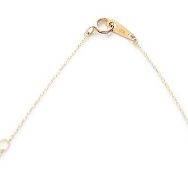 ナンバー ネックレス ダイヤモンド 0.01ct K18 ゴールド 数字 ペンダント 1粒 ダイヤ ネックレス レディース メンズ シンプル 華奢 18金 アクセサリー ジュエリー 記念日 誕生日 プレゼント