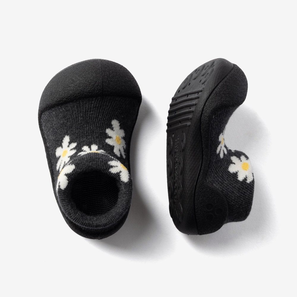 アティパス ATTIPAS Daisy デイジー A26DA ベビーシューズ ベビー 赤ちゃん 歩育シューズ ファーストシューズ 靴 出産祝い 男の子 女の子 花 ソックスシューズ