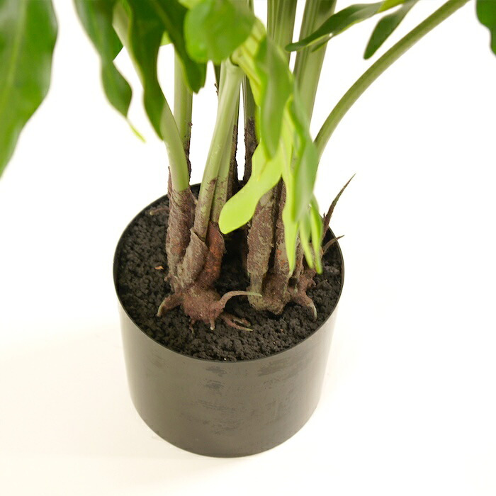観葉植物 造花 セローム BROWN 全高約130cm 大型 フェイクグリーン 本物そっくり おしゃれ インテリア 人工観葉植物 アーティフィシャルグリーン オフィス 店舗 ホテル 開店祝い 室内 フィロデンドロン フェイク
