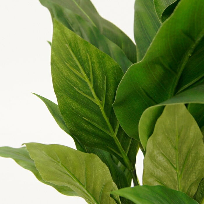 観葉植物 造花 スパティフィラム BROWN 全高約60cm 卓上・小型 フェイクグリーン 本物そっくり おしゃれ インテリア 人工観葉植物 アーティフィシャルグリーン オフィス 店舗 ホテル 開店祝い 室内 ミニ スパティフィルム フェイク