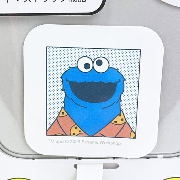 セサミストリート クッキーモンスター マルチリングプラス スマホ用品