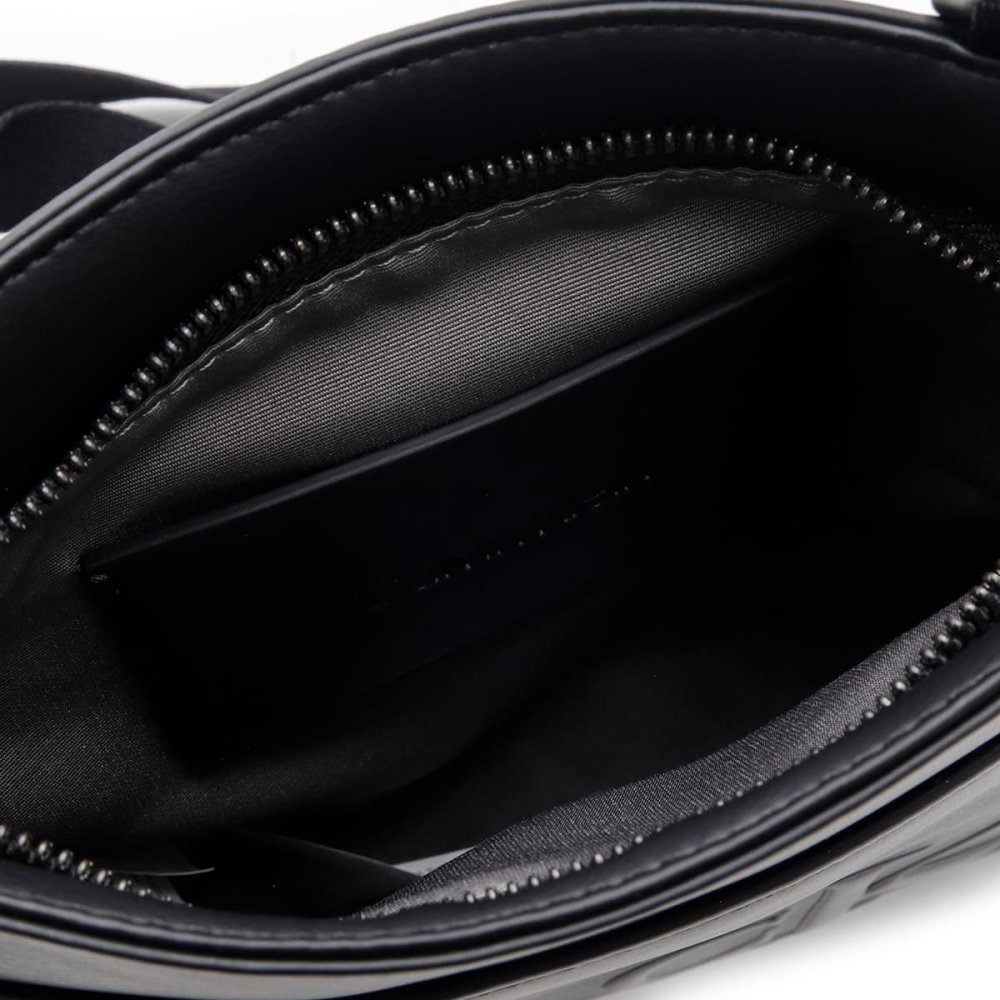 カルバンクライン ショルダーバッグ メンズ Calvin Klein BOLD CK FLATPACK 斜めがけ クロスボディ 薄型 フラット ミニショルダー ロゴ ブラック 黒 ポリウレタン コンパクト LV04D3344G-UB1