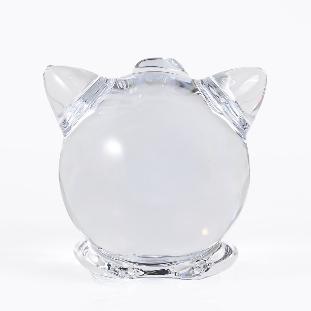 バカラ Baccarat クリスタル フィギュア ポケモン プリン ポケットモンスター クリア 2814782 インテリア オブジェ 置物【スペシャルラッピング660円(別売り)】 送別会 誕生日 お中元 還暦祝い 結婚祝い 結婚式 高級 父の日 母の日 成人祝い ホワイトデー
