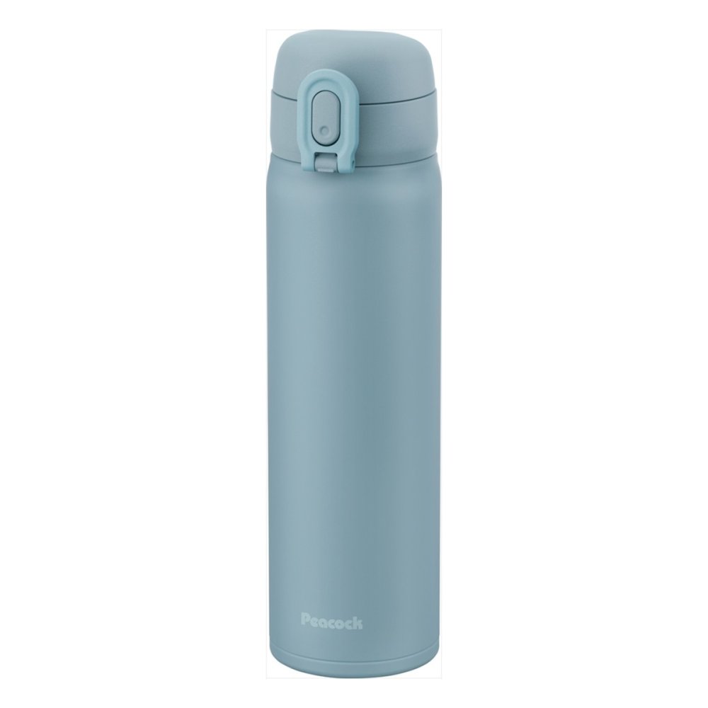 ピーコック ワンタッチマグボトル 500ml ブルー マグボトル 保温保冷 ワンタッチオープン スムーズ開閉【北海道・沖縄県・離島 配送不可】