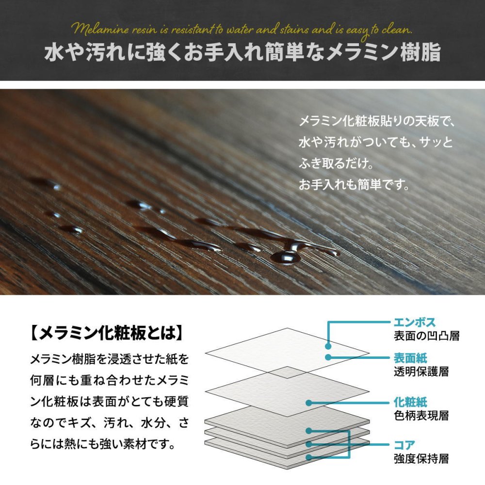 ターンチェスト 2段 5杯 RVLS0285 不織布チェスト 幅102.5cm 奥行30cm 高さ55.5cm 収納 木目柄 リビング収納 北欧 アメカジ ヴィンテージ 小花柄 ボタニカル 木製天板 軽量 大容量 新生活