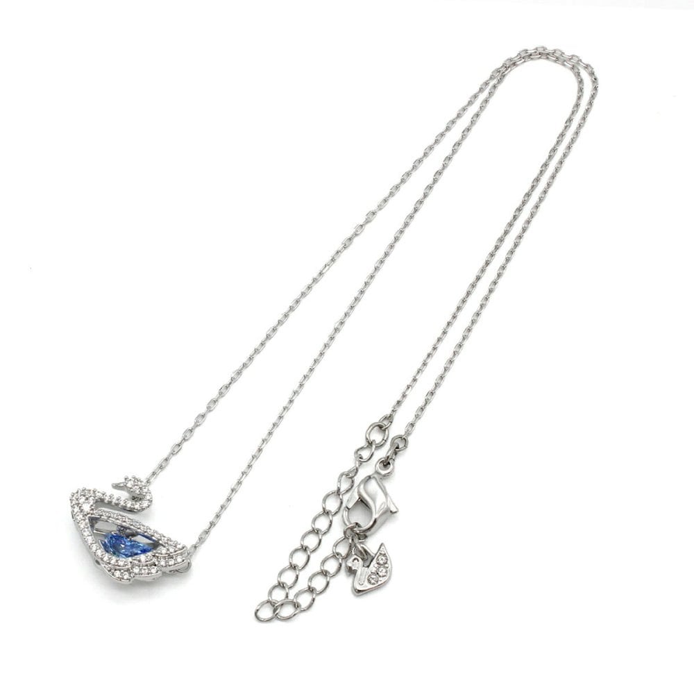 スワロフスキー swarovski ネックレス アクセサリー 5533397 Swan スワン レディース ブルー 海外正規品
