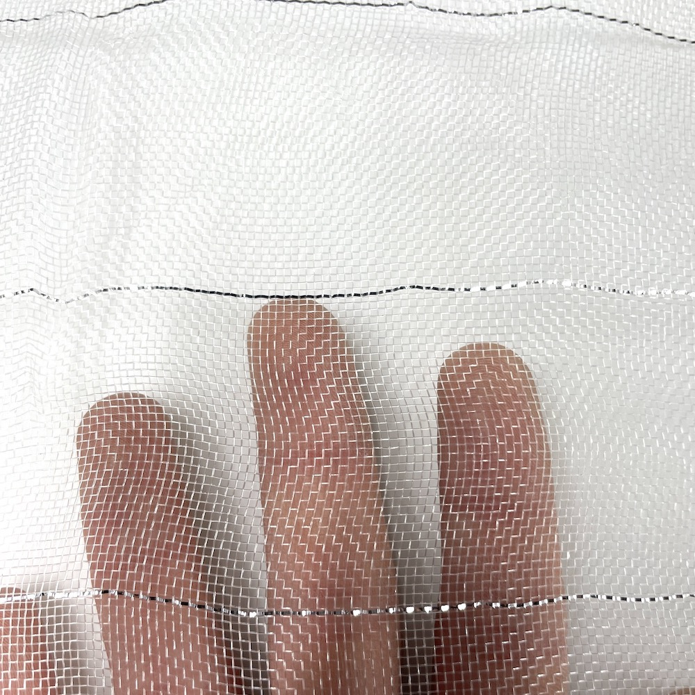 防虫ネット 1.0mm目 1.8m×20m×4本セット 白色 虫よけネット 農業用 園芸 遮光ネット 農業資材 虫除けネット 防虫網 防虫シート 家庭菜園 DIY 害虫対策 防虫カバー