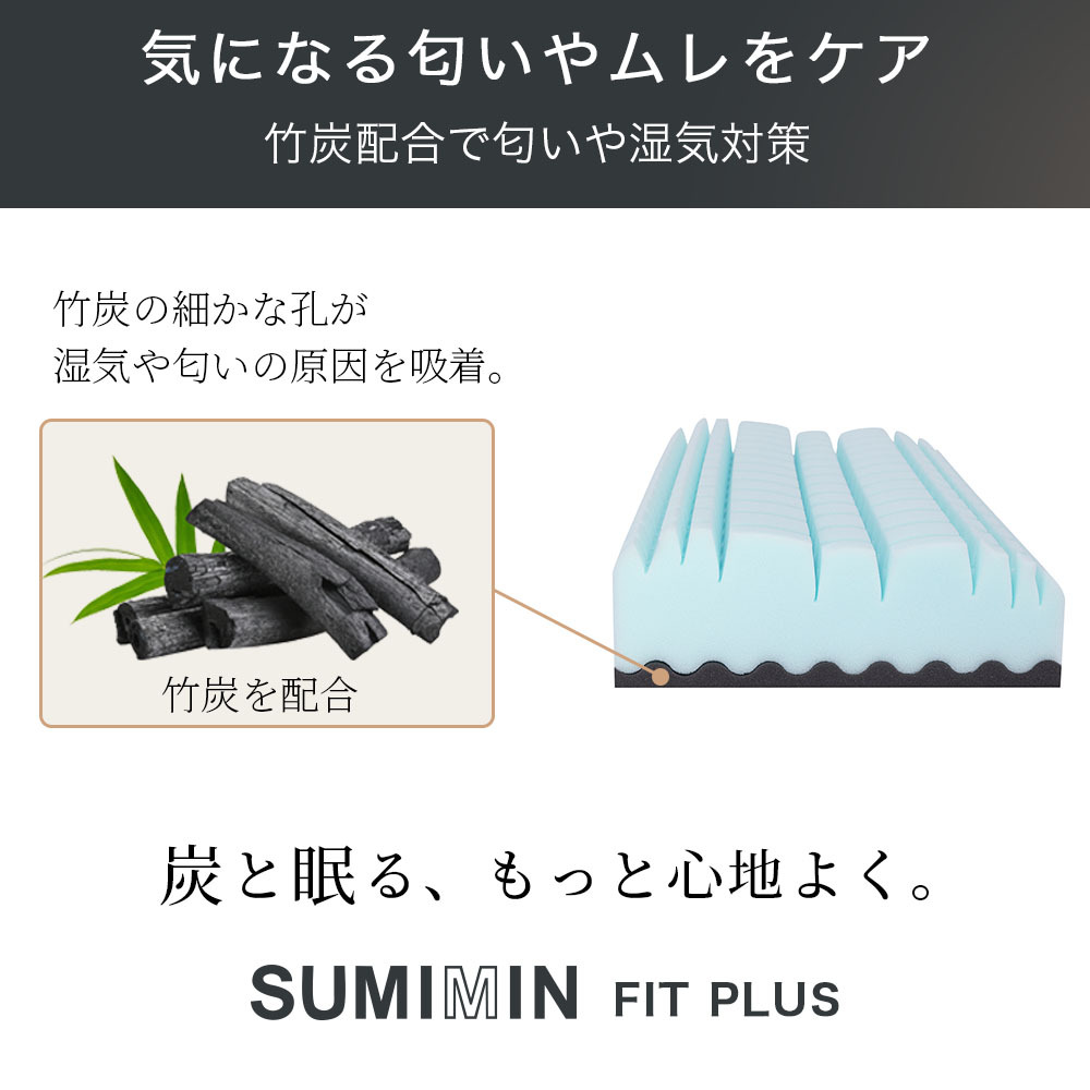 枕 まくら ストレートネック SUMIMIN FIT PLUS 肩こり 首こり 高さ調整シート プレミアムフォーム スミミンフィットプラス 快眠枕 安眠枕