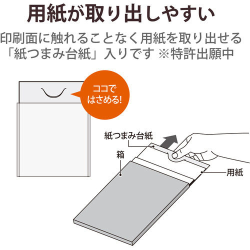 エレコム EJK-TVLA4100 写真用光沢紙 バリュー 薄手 A4 100枚 EJKTVLA4100