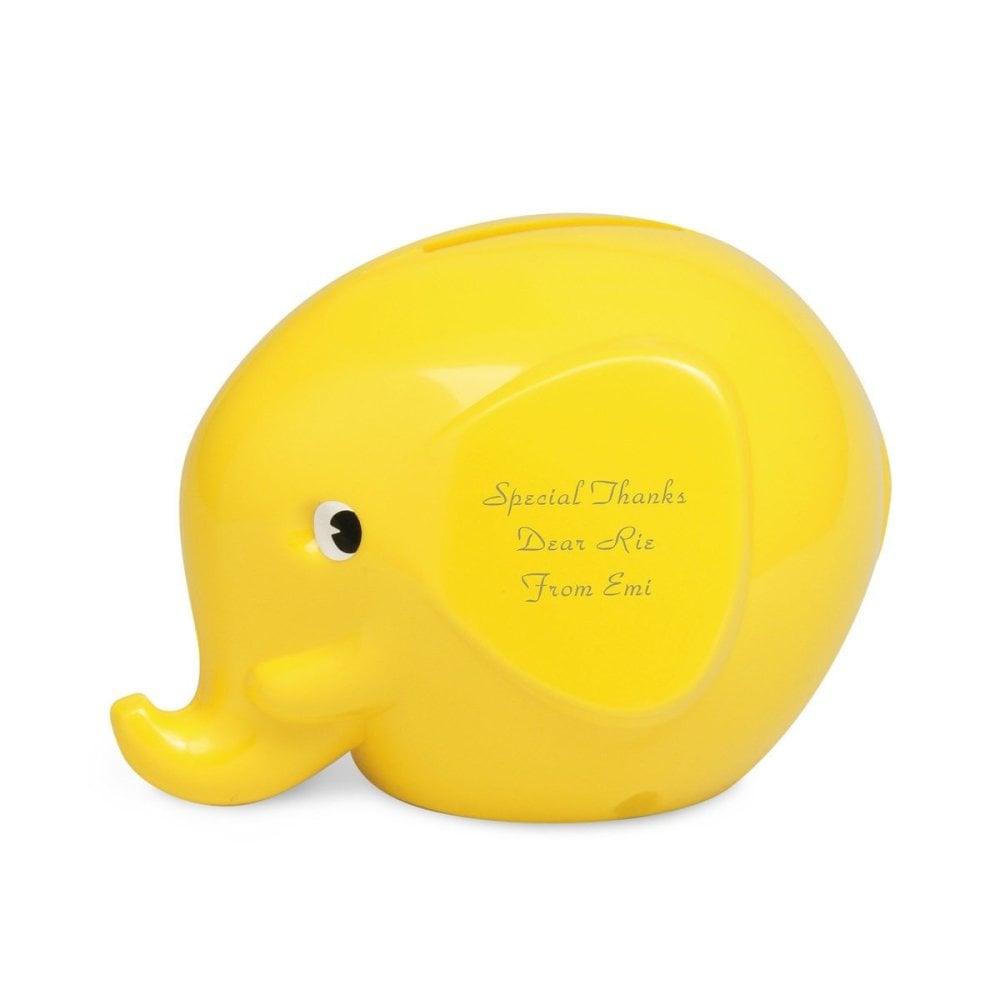 キュートでカワイイ Fantti aka Norsu ノルス ファンティ エレファントバンク 名入れ貯金箱 ポップなカラーで人気のスウェーデン生まれの貯金箱