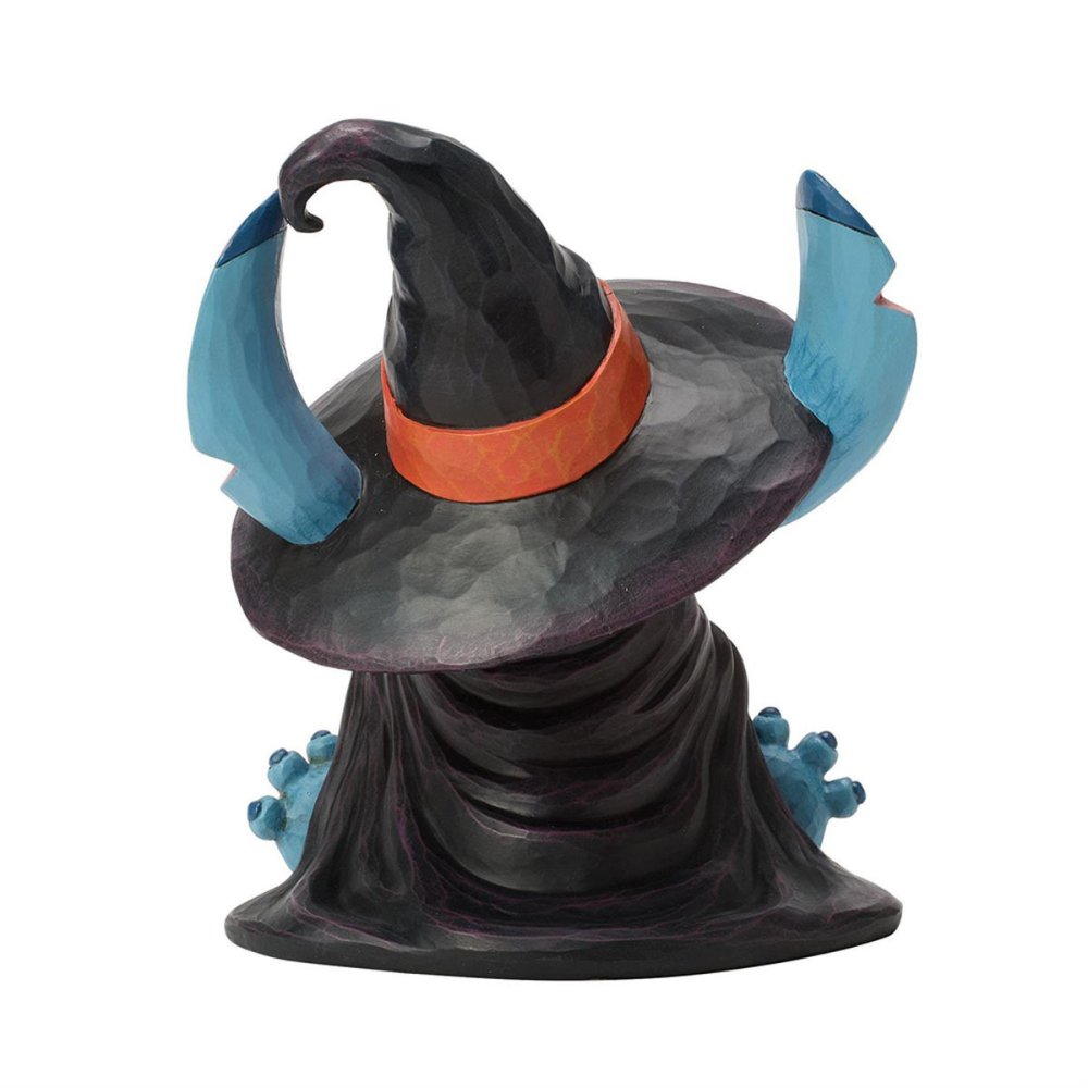 ジム ショア Jim Shore ディズニー トラディション Disney Traditions スティッチ ウィッチ バイ ジャック・オ・ランタン 置物 フィギュア 人形 6017942 リロアンドスティッチ インテリア ＜ハロウィン＞