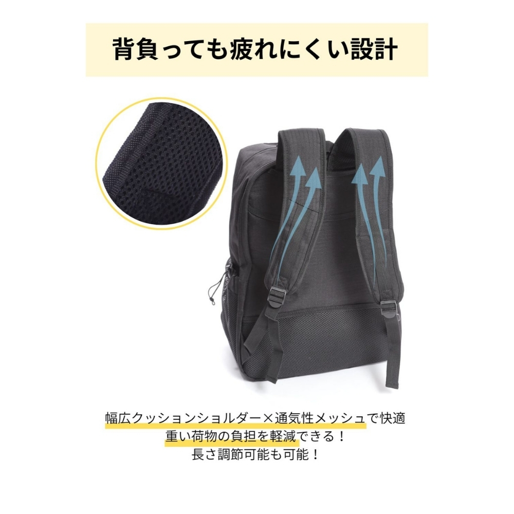 【レビュー投稿で保証120日】Gran Walker グランウォーカー スポーツリュック 45L ボール収納 シューズ収納 サッカー バスケットボール 部活 遠征 キャンプ アウトドア用 