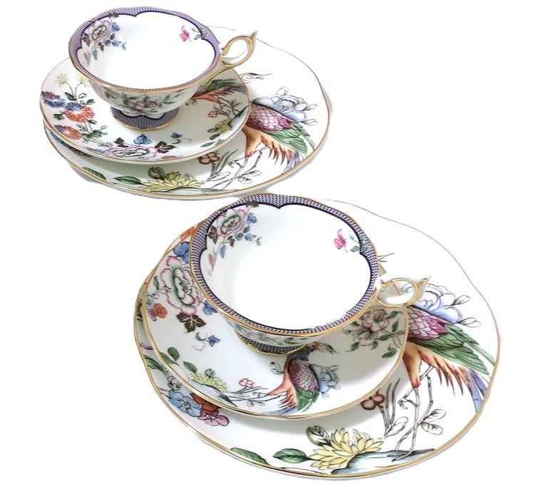 ウェッジウッドWEDGWOOD ワンダーラストWonderlust フォーチュン ２人用ティーセット　【セット　プレゼント　ギフト　ブランド食器】【御結婚御祝・内祝・新築御祝・還暦御祝・御礼・寿・ギフト包装可能】
