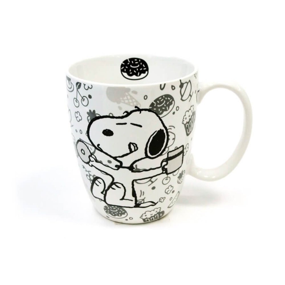 スヌーピー マグカップ コーヒーとドーナツ 10.5cm | キャラクター 雑貨 グッズ アート デザイン 正規輸入品