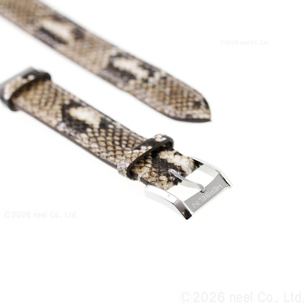 エルブラン HERBELIN アンタレス ANTARES 専用 替えバンド ベルト レディース BRAC17048A53 シングル ストラップ シルバー MICRO TRILLI ROCCIA パイソン