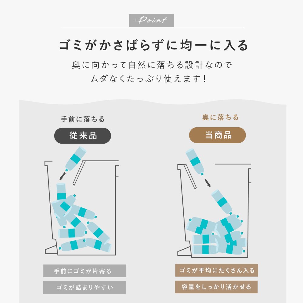 ゴミ箱 トラッシュカン 45L 東谷 LFS-861  蓋付き ダストボックス ペダル式 プッシュ式 2WAY開閉 スリム 大容量 分別 ごみ箱 キッチン リビング おむつ ペット 犬 猫 子供 ニオイ対策 石目調 おしゃれ 北欧 韓国インテリア ブラック グレー シンプル インテリア 新生活 引っ越し