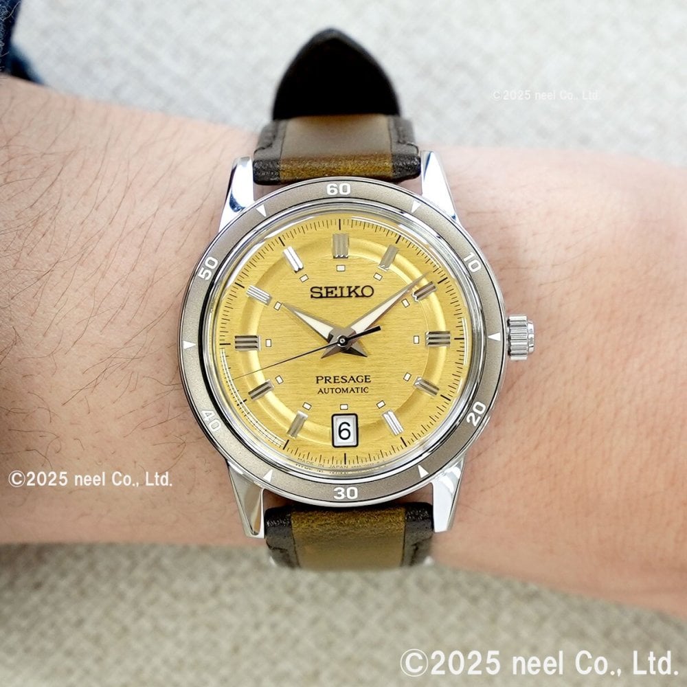 セイコー プレザージュ SEIKO PRESAGE 自動巻き メカニカル 腕時計 メンズ SARY269 Style60's【2025 新作】