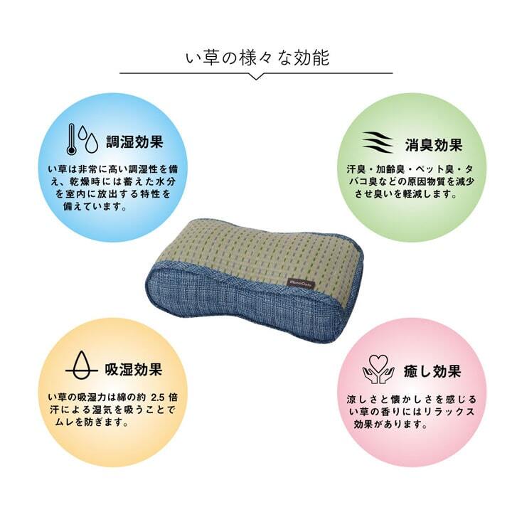 収納家具 ラック クッション くつろぎ リ ス い草 抗菌防臭 消臭 シンプル 小林製薬コバガード使用 約38×20cm