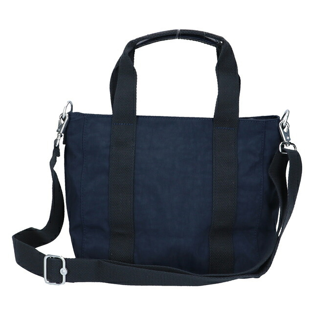 キプリング トートバッグ レディース ブランド Kipling アッセーニ ミニ ミニトートバッグ ロゴ ワンポイント 無地 2WAY KI7149-96V Blue Bleu 2