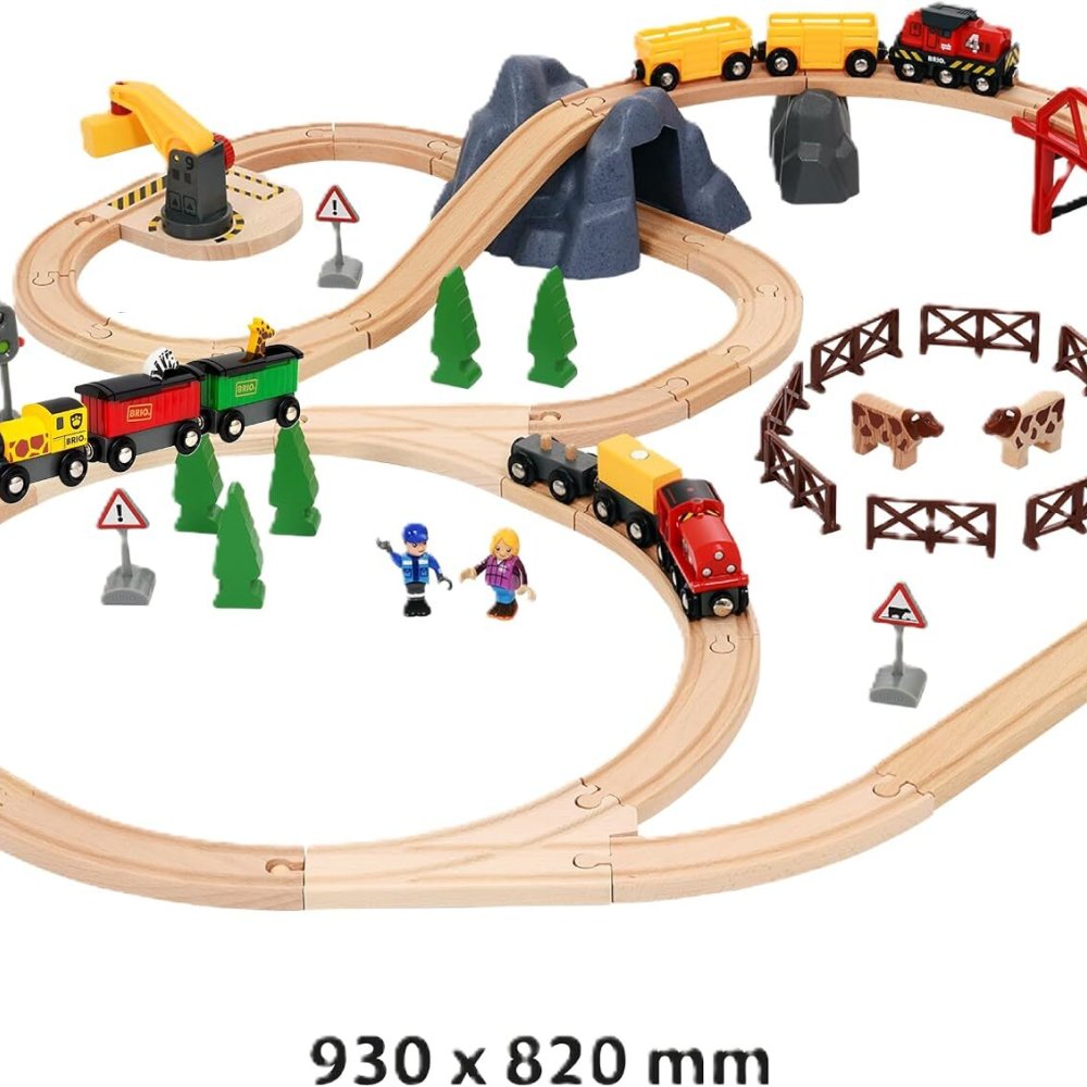 限定生産　BRIO (ブリオ) 2026年クリスマス限定レールセット 80000-145 [全66ピース] 専用ケース付き クリスマスプレゼント レールセット おもちゃ 木製レール　包装紙対応不可