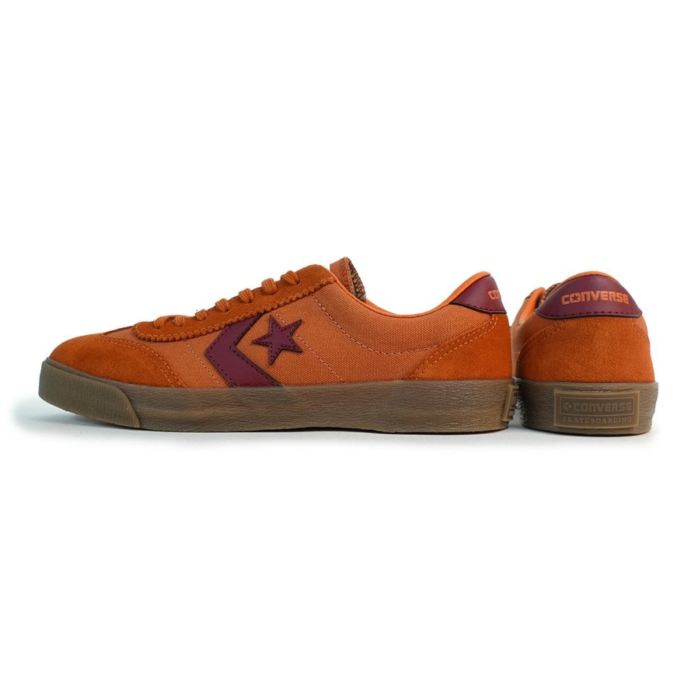 コンバース CONVERSE スニーカー メンズ レディース ローカット ロードクラシック SK OX オレンジ/バーガンディー ROADCLASSIC SK