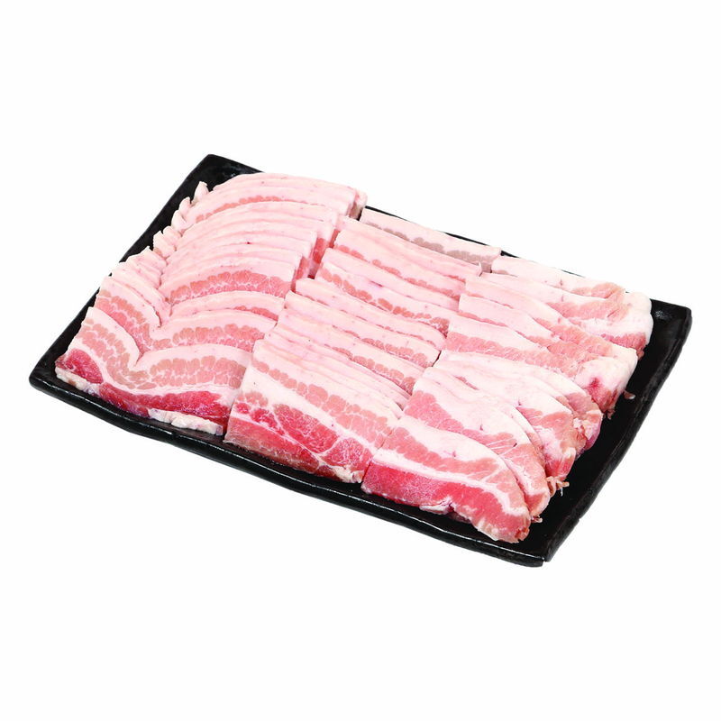 上州三元もち豚 群馬県 上州三元もち豚 焼肉用 バラ 400g (MPGJYB4) [お中元][お歳暮] ※送料無料(北海道・沖縄・離島への配送不可)