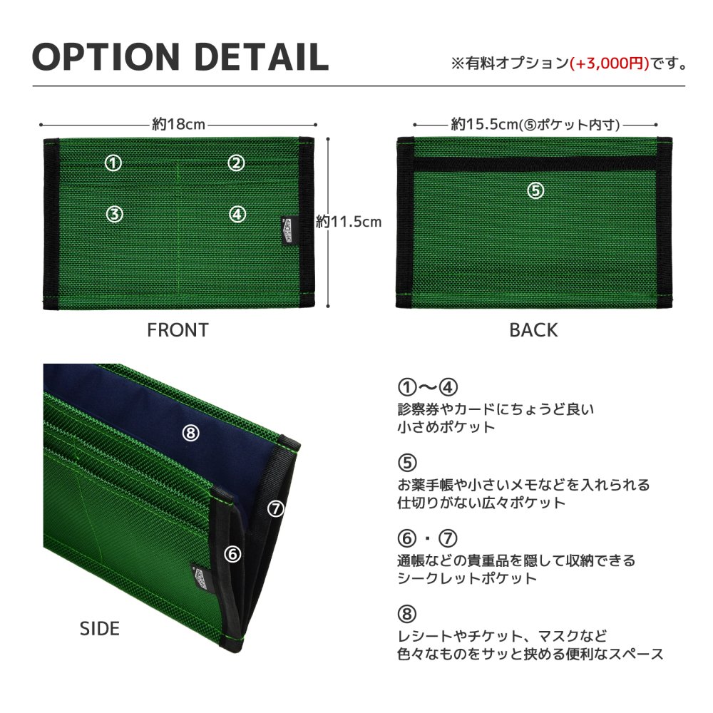 【日本製】 ゴルフ ラウンドポーチ 【送料無料】 ゴルフポーチ ゴルフボール収納 耐水 アウトドア ハンドメイド HIGHCAMP GOLF