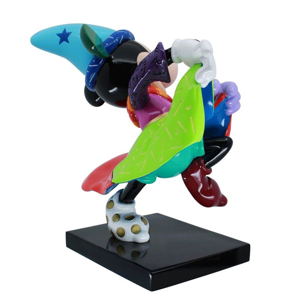 ファンタジア ソーサラー ミッキー 20.3cm | ロメロ・ブリット Romero Britto デザイン アート 正規輸入品