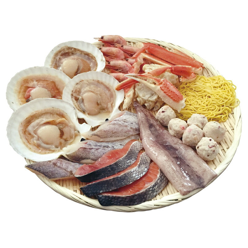 お歳暮・冬ギフト 海鮮鍋 (0080358) ※送料無料(北海道・沖縄・離島への配送不可)