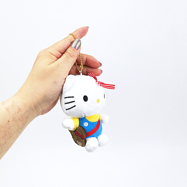 サンリオ ハローキティ ×くまのがっこう マスコット ぬいぐるみ Sanrio