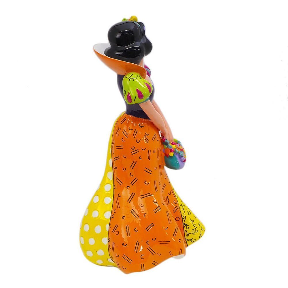 白雪姫 スタンディングポップ 20.4cm | ロメロ・ブリット Romero Britto デザイン アート 正規輸入品