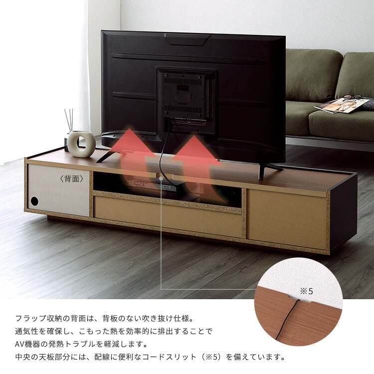 テレビ台 テレビボード ローボード 国産 大理石柄 モルタル柄 日本製 TVボード TV台 収納棚 リビング 収納 テレビラックモルタル調×木目 モダンテイストな 180cm幅