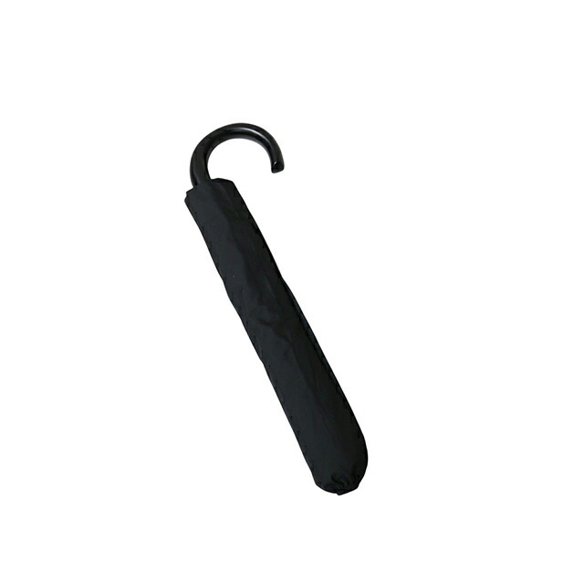 フォックスアンブレラズ FOX UMBRELLAS TL1 Maple Crook 折り畳み傘 晴雨兼用傘 tel1-bk-bk ユニセックス BLACK 折畳傘