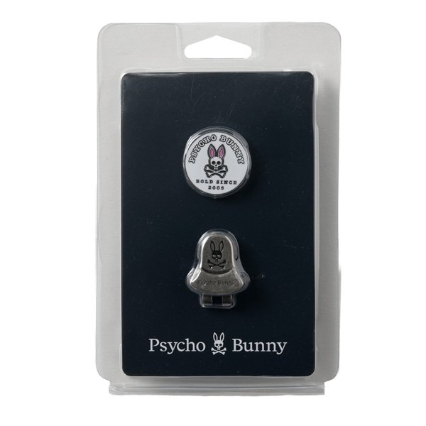 サイコバニー ゴルフ マーカー PB BALL MARKER Psycho Bunny PBMG6BM1 お誕生日祝い お祝い 記念品 お父さん 父の日 彼氏 男性 30代 40代 50代 60代 母の日 お母さん 還暦祝い 敬老の日 彼女 人気プレゼント プレゼント