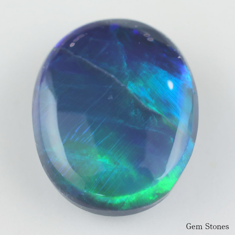 ブラックオパール 1.066ct ルース 裸石 宝石 イエロー グリーン レッド オレンジ ブラック オパール オーストラリア産  プレゼント 誕生石 10月 オリジナル ジュエリー コレクション