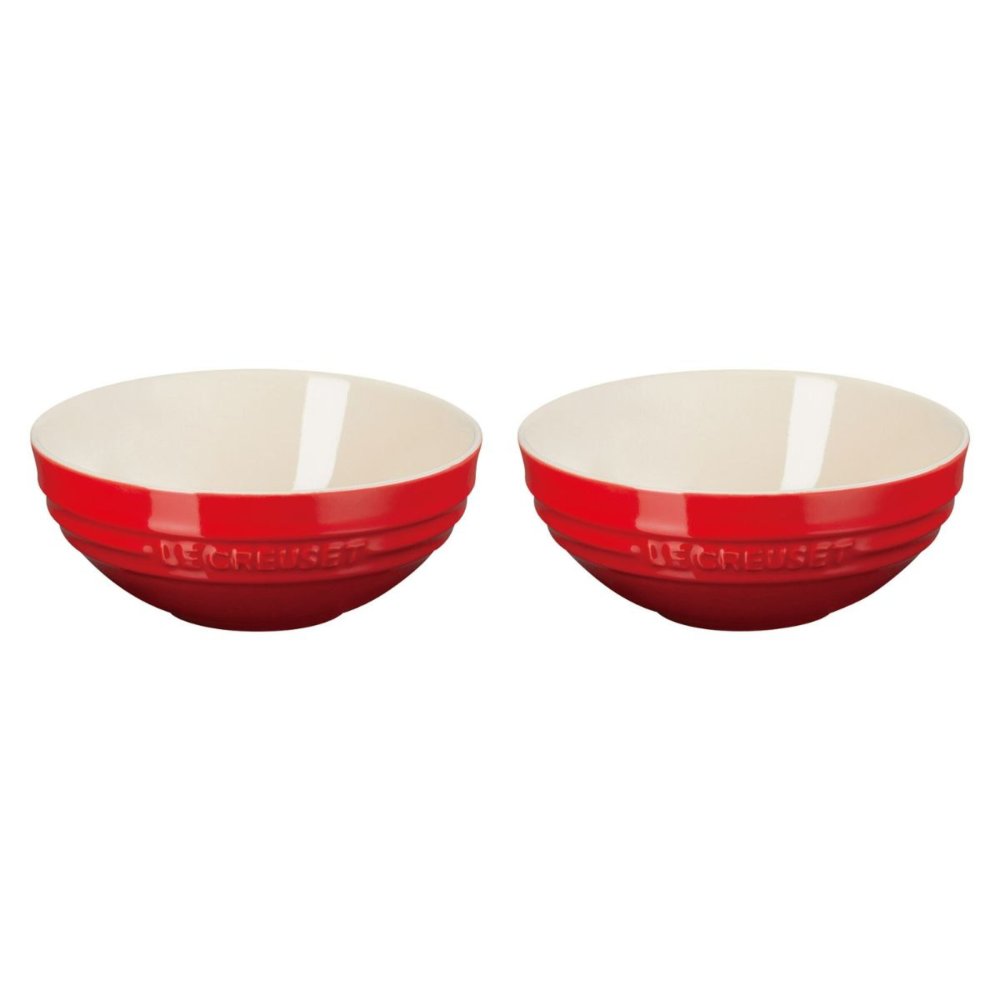 ル・クルーゼ マルチボール 15cm（2個入り） チェリーレッド