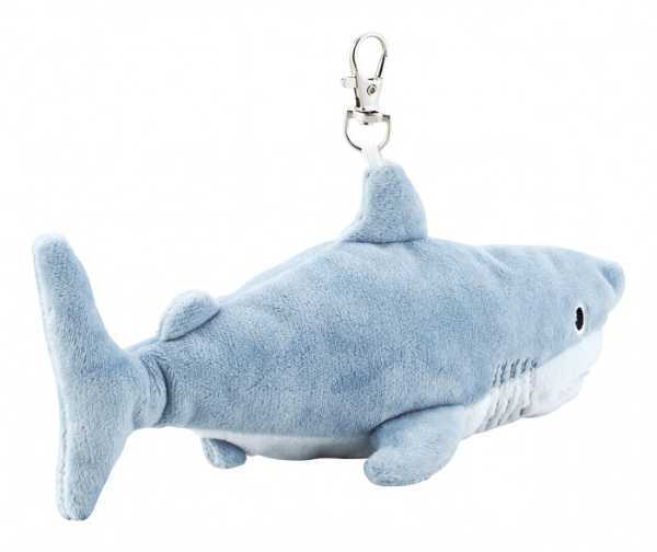 エコバッグ ホオジロザメ サメ グッズ 折りたたみ おしゃれ 軽量 コンパクト 買い物袋 ぬいぐるみ マスコット フック付き 持ち運び サブバッグ かわいい プレゼント 贈り物 ギフト 雑貨 セトクラフト