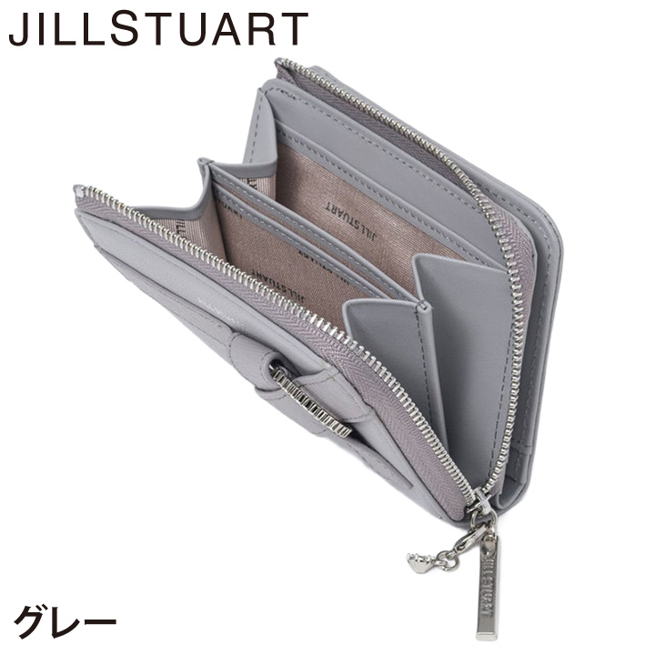 ジル スチュアート 財布 二つ折り レディース 山羊革 牛革 インプルーブ L字ファスナー ギフト JILL STUART