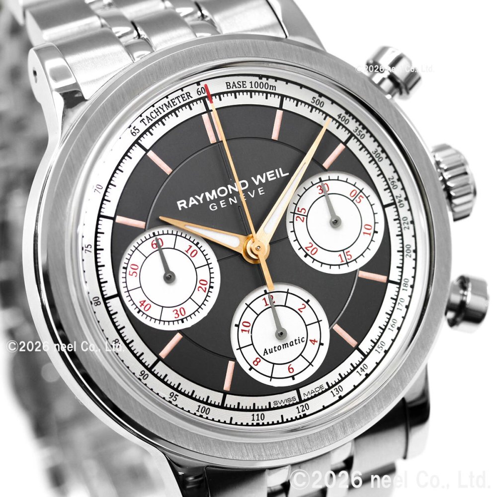 レイモンド ウェイル RAYMOND WEIL ミレジム MILLESIME 腕時計 メンズ 自動巻き クロノグラフ 7765-ST-60651 レイモンドウィル