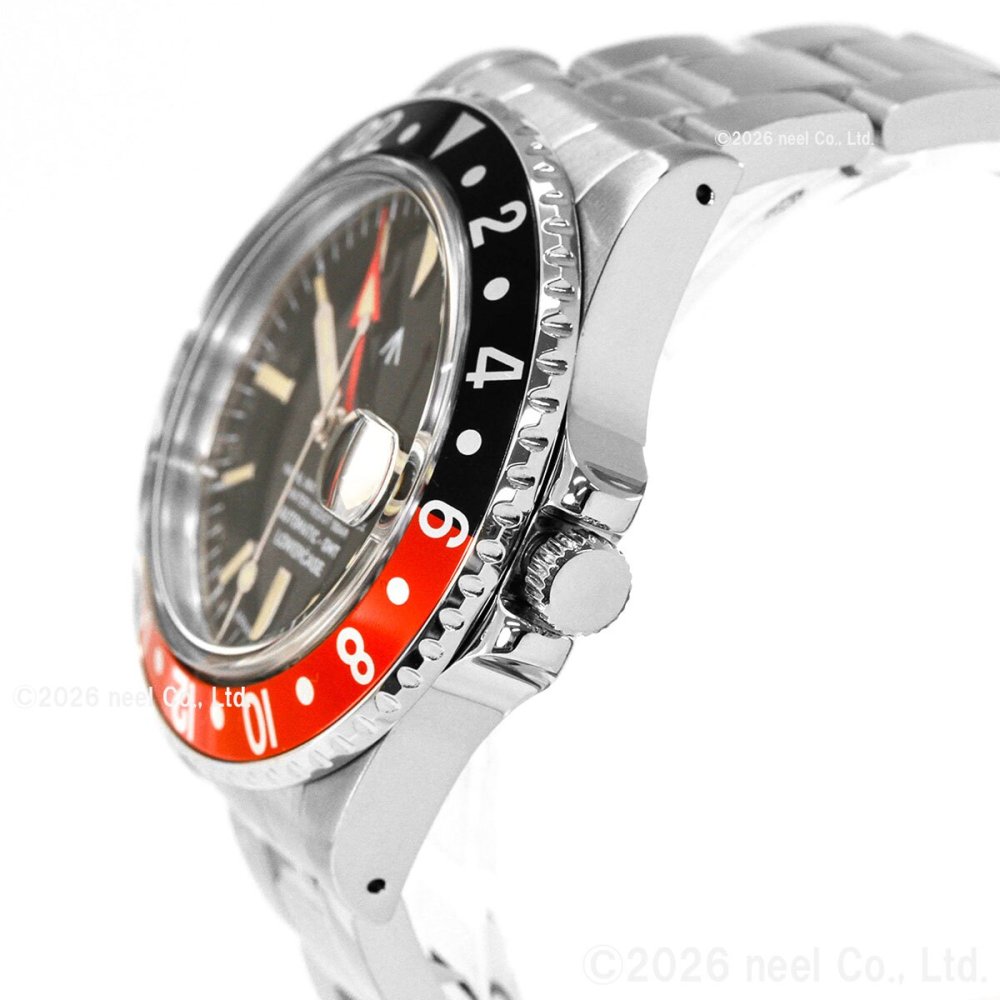 ナバルウォッチ NAVAL WATCH Produced By LOWERCASE ローワーケース FRXD004 腕時計 メンズ 自動巻き GMT