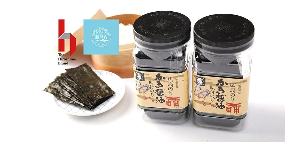 【まとめ買いでお得！】広島のり マルヒャクの「特選かき醤油味付けのり」6本入りを6セット （1本32枚×36本） 牡蠣の旨味がたっぷりの“広島の味”として長年親しまれているロングセラー商品