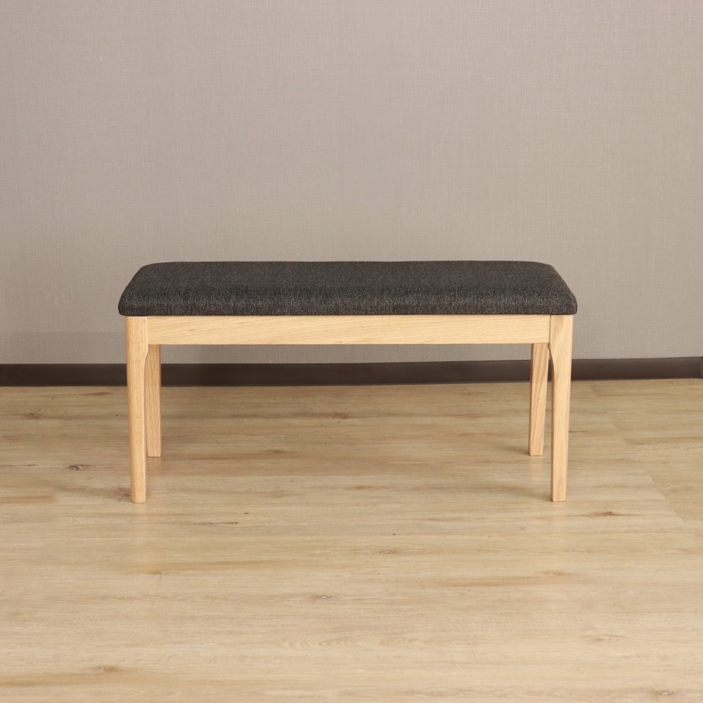 ダイニングベンチ メーベル レッドオーク 天然木 92cm・120cm ナチュラル・ブラウン W92xD35xH44cm / W120xD35xH44cm ベンチ 長椅子 食卓椅子 ダイニング 木製 ナチュラル ブラウン おしゃれ