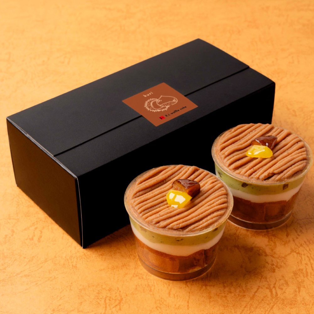 【送料無料】モンブランカップワッフル 栗 父の日 お中元 お菓子 洋菓子 可愛い おしゃれ 手土産 ギフト 内祝 ワッフルケーキ スイーツ プレゼント お礼 お返し 誕生日プレゼント 誕生日 お祝